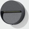 2,2W LED sieninis fasado šviestuvas SPICA, antracito sp., 2200/2700/3200/4000K, IP65, A2061071GR