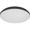 24W LED paviršinis šviestuvas ESSENTIAL ORBIS, juodas, 3000K, IP44