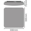 Sieninis šviestuvas Ledvance 24W LED plafonas, 3000K