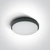 25W LED plafonas, antracito sp., 3000K, 67362/AN/W