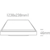 25W LED plafonas, baltas, 3000K, 67362A/W/W