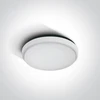 25W LED plafonas, baltas, 3000K, 67362/W/W