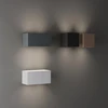 Sieninis šviestuvas 25W LED sieninis fasado šviestuvas ATOM, rudas, 4000K, IP54, šviečia į viršų ir į apačią, 366876