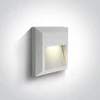 2W LED paviršinis fasado šviestuvas, baltas, 3000K, 67388B/W/W