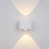 Sieninis šviestuvas Italux 2W LED sieninis fasado šviestuvas GILBERTO, baltas, 3000K