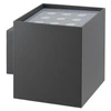 2x20W LED sieninis fasado šviestuvas XWALL, tamsiai pilkas, 3000K, IP65, šviečia į viršų ir į apačią