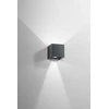 2x5W LED sieninis fasado šviestuvas ALFA, antracito sp., CCT, IP54