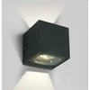 2x6W sieninis lauko šviestuvas, antracito sp., 3000K, IP65, 67524B/AN/W