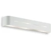 Sieninis šviestuvas Ideal Lux Wall lamp with 3 lights POSTA, E14, baltas