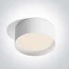 30W LED paviršinis šviestuvas, baltas, 3000/4000/5000K, IP44, 12130D/W/V