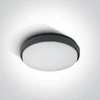 30W LED plafonas, antracito sp., 3000K, 67363/AN/W