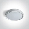 30W LED plafonas, baltas, 3000K, 67384/W/W