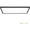 32W LED lubinis šviestuvas NIVERA SQUARE, juodas, 3000/4000/6000K, IP54