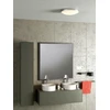 35W LED plafonas FIZZ, baltas/chromo sp., 4000K, IP44