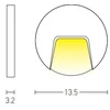 3W LED paviršinis lauko šviestuvas, grafito sp., 3000K, E183