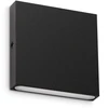 3W LED sieninis fasado šviestuvas POST-IT, juodas, 3000K, IP65, 335919