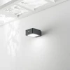 3W LED sieninis fasado šviestuvas su saulės baterija ir judesio davikliu TED, antracito sp., 4000K, IP54