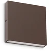 3W LED sieninis fasado šviestuvas POST-IT, rudas, 3000K, IP65, 335896