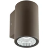 3W LED sieninis lauko šviestuvas RAM, tamsiai rudas, 3000K, IP65, 90077