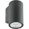 Sieninis šviestuvas 3W LED sieninis lauko šviestuvas RAM, tamsiai pilkas, 3000K, IP65, 90076