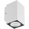 3W LED sieninis lauko šviestuvas QUAD, baltas, 3000K, IP65, 90084