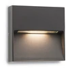 Sieninis šviestuvas 3W LED sieninis lauko šviestuvas EVEN, tamsiai pilkas, 3000K, IP54, 9151