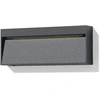 Sieninis šviestuvas 4,5W LED sieninis fasado šviestuvas NASHIRA, antracito sp., 2200/2700/3200/4000K, IP65, A2062171GR