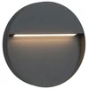 Sieninis šviestuvas 4W LED sieninis fasado šviestuvas LESA, tamsiai pilkas, 3000K, IP65, 4352100