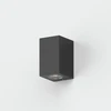 Sieninis šviestuvas 4W LED sieninis fasado šviestuvas OXEN, juodas, 2700/3000K, IP65, A2094070N