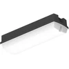 Ledvance 5-9W LED stačiakampis plafonas BLKH COMP RC, juodas, 3000/4000K, IP65, su judesio davikliu