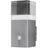 Ledvance 5W LED fasado šviestuvas ENDURA STYLE CRYSTAL, plieno sp., 3000K, su sensorium