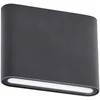Sieninis šviestuvas 6,5W LED sieninis lauko šviestuvas POCKET, tamsiai pilkas, 3000K, IP54, 9052