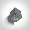 6W LED cilindro formos šviestuvas, pilkas, 3000K, 67138F/G/W