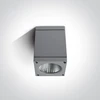 6W LED cilindro formos šviestuvas, pilkas, 3000K, 67138D/G/W