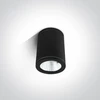 6W LED cilindro formos šviestuvas, juodas, 3000K, 67138C/B/W