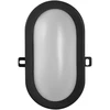 6W LED lauko plafonas BULKHEAD, juodas, 4000K, IP54