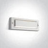 6W LED paviršinis fasado šviestuvas, baltas, 3000K, 67502B/W/W