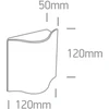 6W LED paviršinis lauko šviestuvas, antracito sp., 3000K, 67422/AN/W