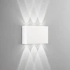 Sieninis šviestuvas 6W LED sieninis fasado šviestuvas KLEIN, baltas, CCT, IP65