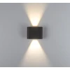 6W LED sieninis fasado šviestuvas, juodas, 3000/4000K, IP65, šviečia į viršų ir į apačią, E433