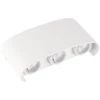 6W LED sieninis lauko šviestuvas, baltas, 3000K, IP65