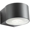 6W LED sieninis lauko šviestuvas LOG, tamsiai pilkas, 3000K, IP65, 90061