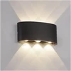6W LED sieninis lauko šviestuvas LUMEPRA, juodas, 4000K, IP54