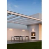 7,5W LED sieninis lauko šviestuvas AROOS, rūdžių sp., 3000K, IP65, 90922