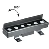 7W LED linijinis fasado šviestuvas MARVEL, tamsiai pilkas, 3000K, IP66, 4187400-P