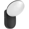 Pakabinamas šviestuvas 7W LED sieninis fasado šviestuvas MONTI 3K, juodas, 3000K