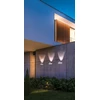 Sieninis šviestuvas 7W LED sieninis lauko šviestuvas VOX, baltas, 3000K, IP54, šviečia į viršų ir į apačią, 4293500