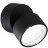 7W paviršinis lauko šviestuvas OMEGA ROUND, juodas, 4000K, 285504