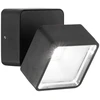 7W paviršinis lauko šviestuvas OMEGA SQUARE, juodas, 4000K, 285535