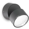 7W paviršinis lauko šviestuvas OMEGA ROUND, antracito sp., 4000K, 285467